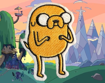 Jake the Dog - Adventure Time Iron on Patch