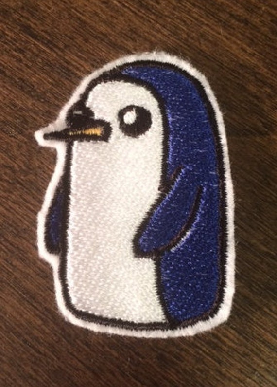 Gunter The Penguin Iron On Adventure Time Patch Etsy Gunter The Penguin Iron On Adventure Time Patch Etsy
