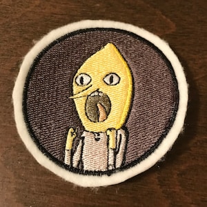 Earl of Lemongrab -- Iron-on patch from Adventure Time