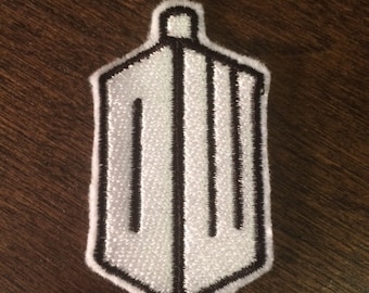 Doctor Who Logo Embroidered Patch
