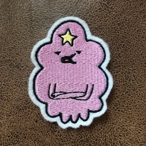 Lumpy Space Princess -- Iron-on patch from Adventure Time