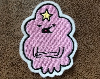 Lumpy Space Princess -- Iron-on patch from Adventure Time