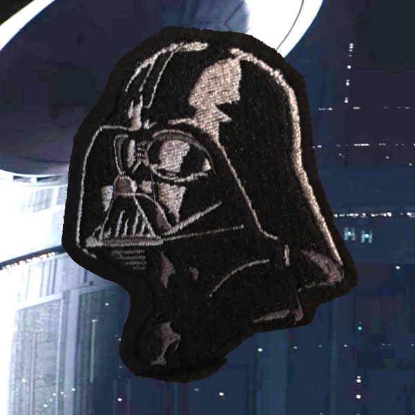 Darth Vader -- Star Wars Embroidered Iron-on Patch