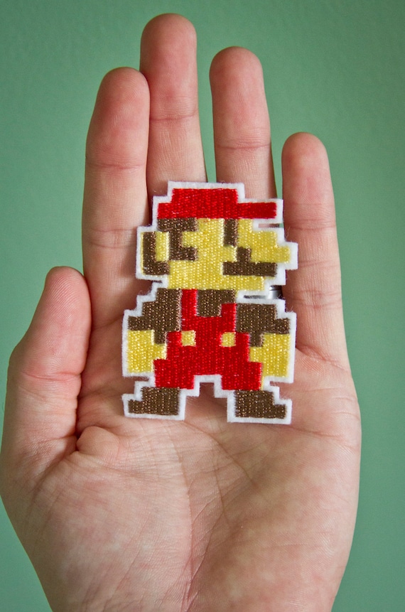 8 Bit Mario Nintendo Throwback Embroidered Iron On Nes Patch Etsy 8 Bit Mario Nintendo Throwback Embroidered Iron On Nes Patch Etsy