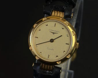 Longines Quartz Vintage Gold-Tone 23 mm