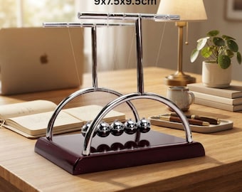 Pendule de Newton en métal, jouet scientifique moderne pour la physique, décoration de bureau