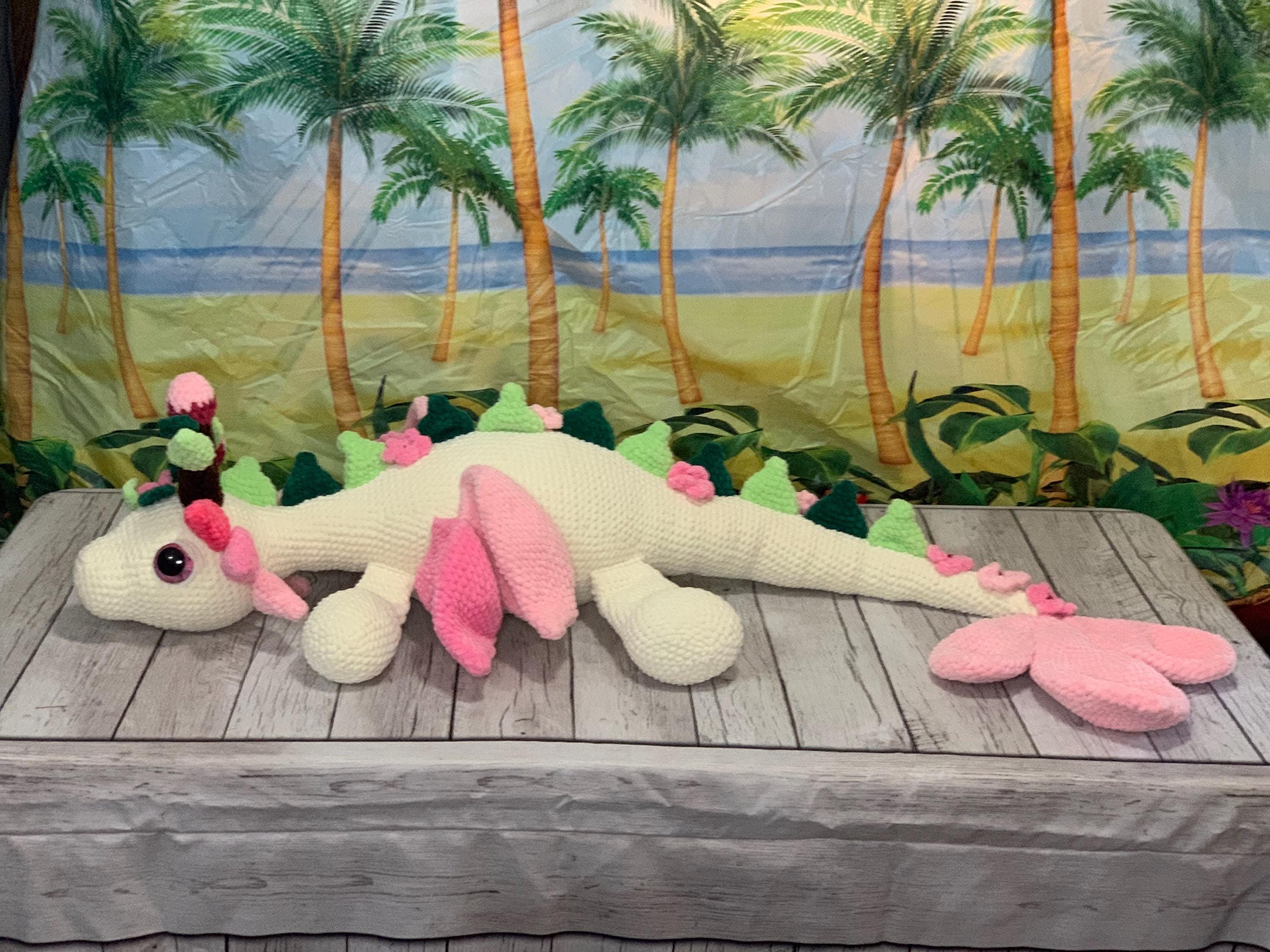 Jumbo Spring Dragon, Crochet - Etsy
