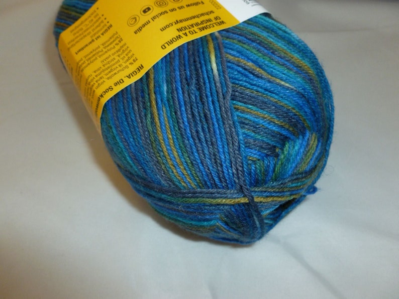 Potpuri Color Potpourri Color by Regia, 100 Gm, 4 Ply Superwash Sock Wool - Etsy