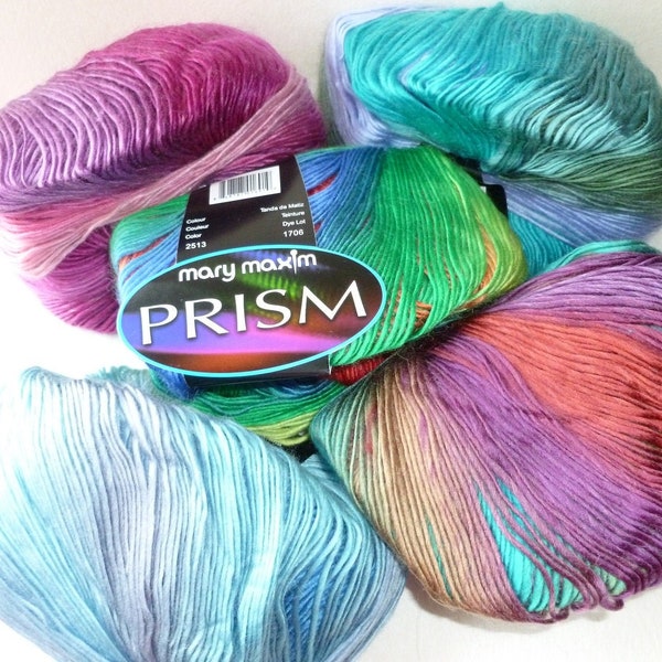 Prism by Mary Maxim, Self Striping, 100 gm