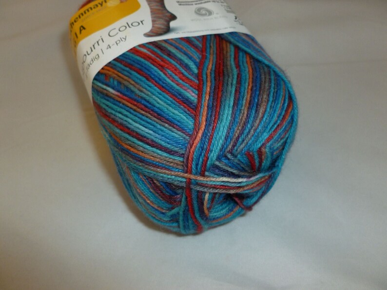 Potpuri Color Potpourri Color by Regia, 100 Gm, 4 Ply Superwash Sock Wool - Etsy