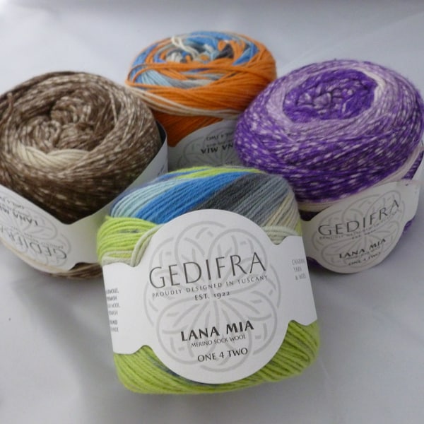 Lana Mia by Gedifra, 100 gm Sock Yarn