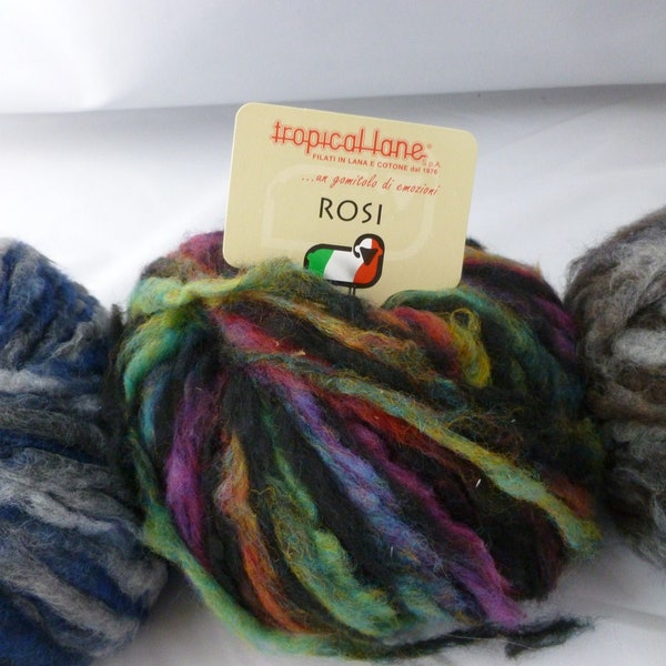 Rosi by Tropical Lane, Super Bulky Wool Acrylic blend, 50gm