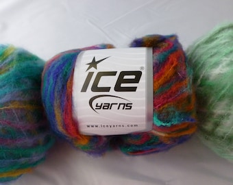 Mohair Color Light by Ice Yarns, DK Mohair Acrylic Blend