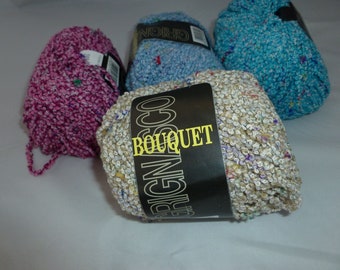 Ramo de hilo Grignsco, algodón acrílico bouclé, 50 g