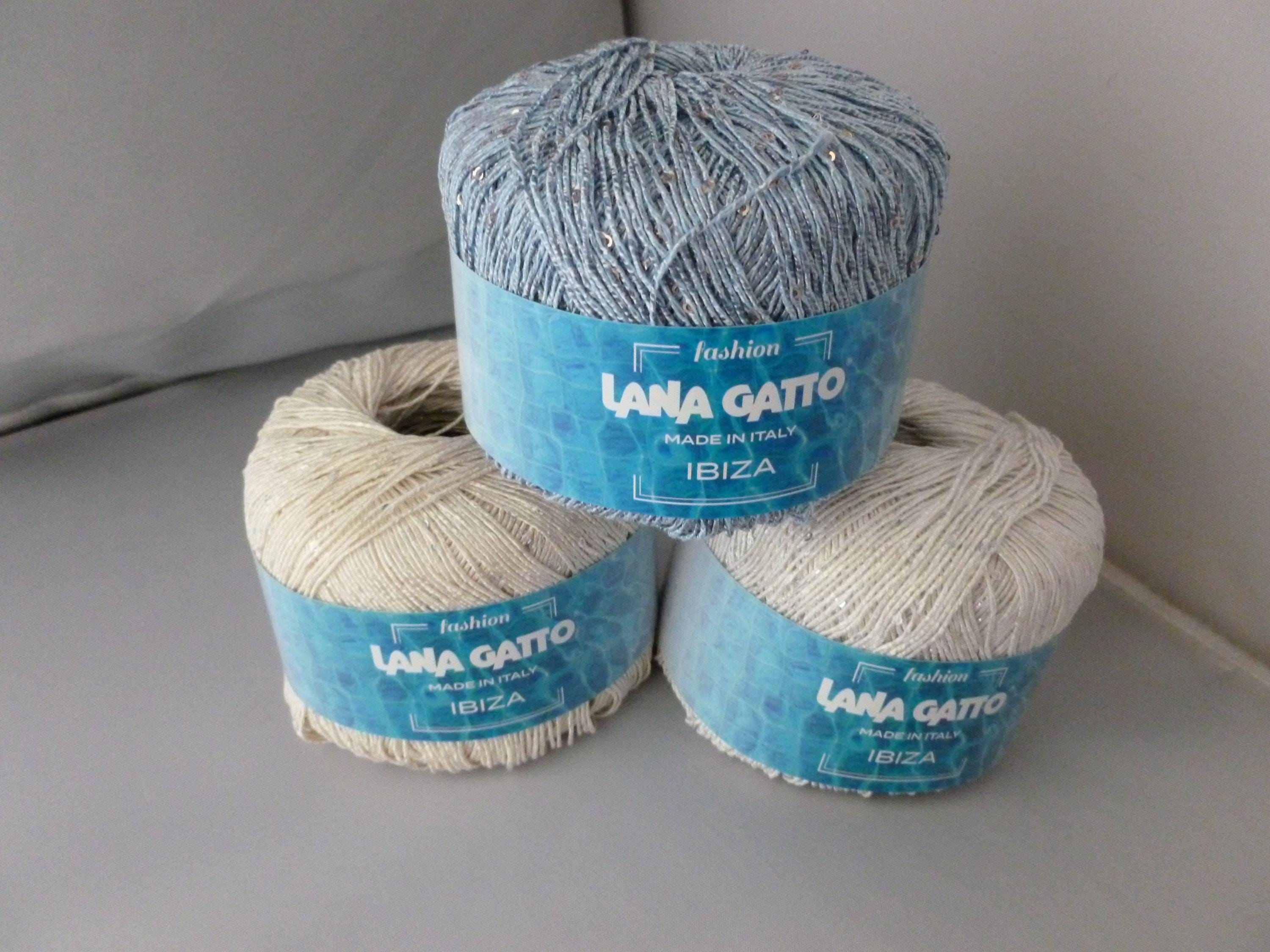 Ibiza by Lana Gatto, Metallic Thread, Fine Yarn - Etsy
