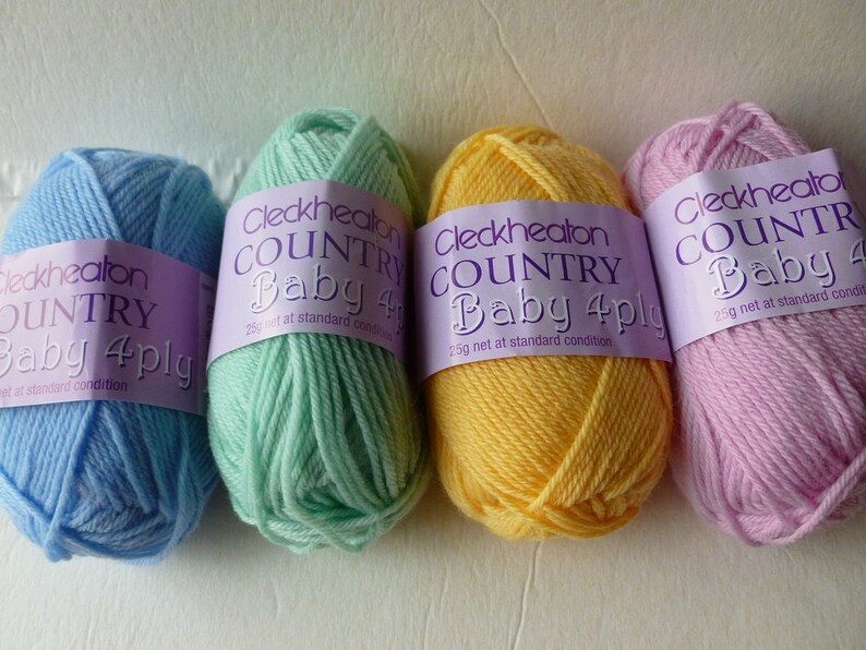 Washable Wool Country Baby by Cleckheaton 4ply