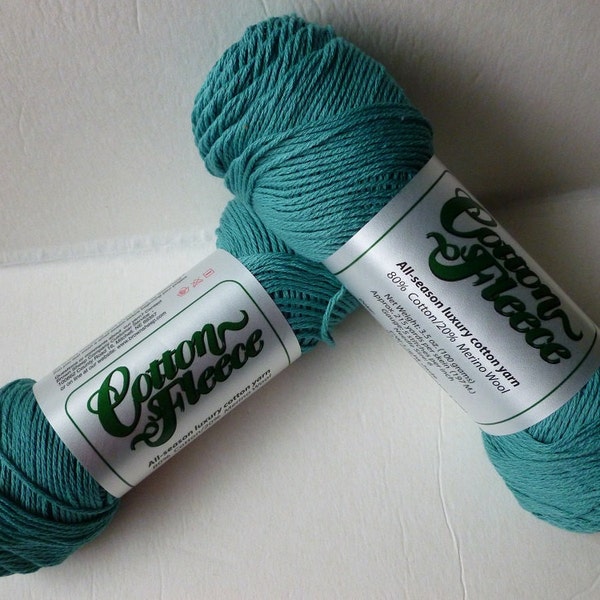 Yarn Sale  - Light Jade Cotton Fleece by Brown Sheep Company