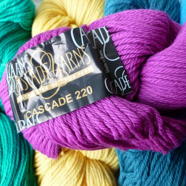 Cascade 220 Worsted Yarn Etsy