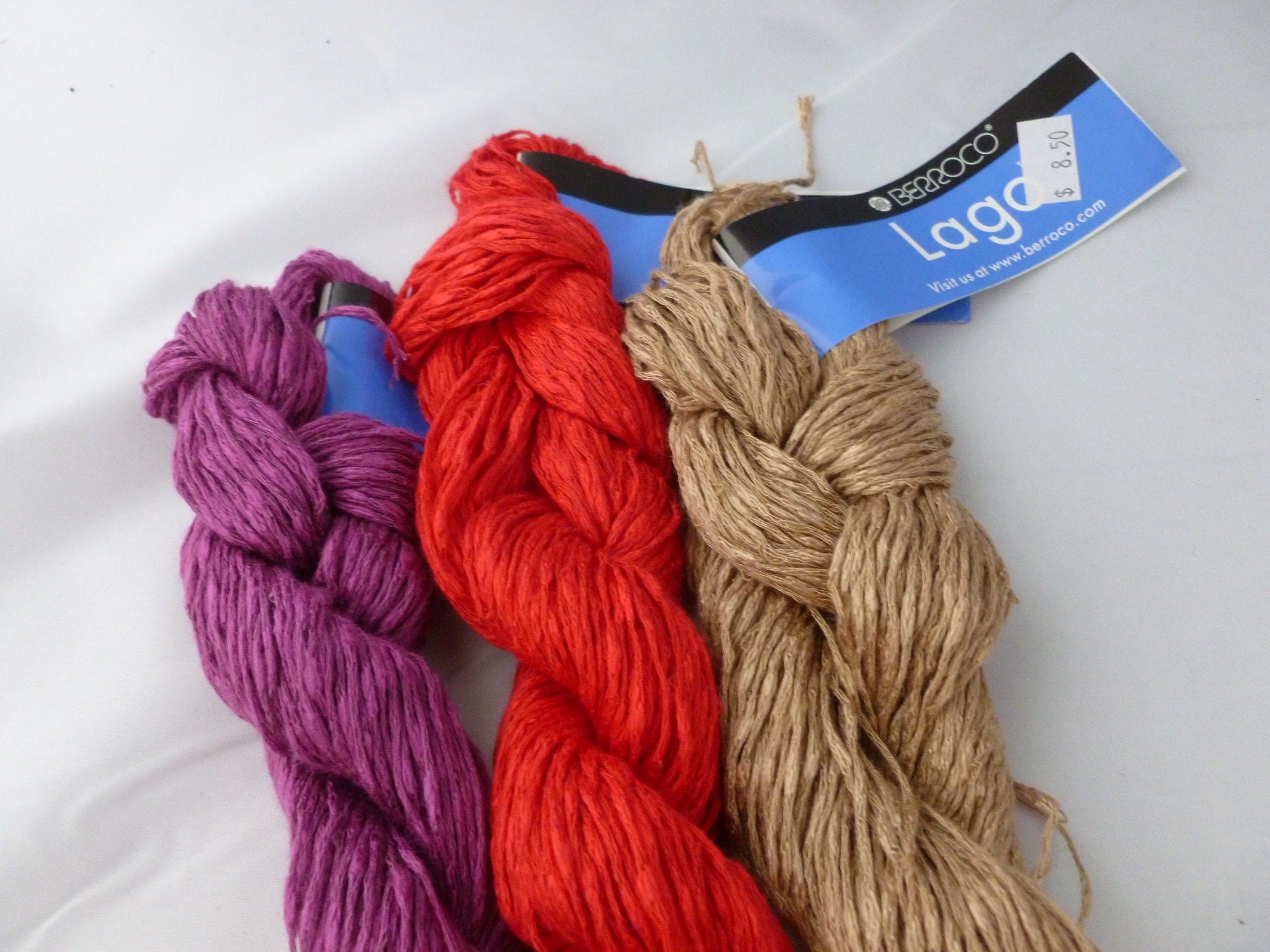 Lago by Berroco, Linen Blend Ribbon, 50 Gm - Etsy