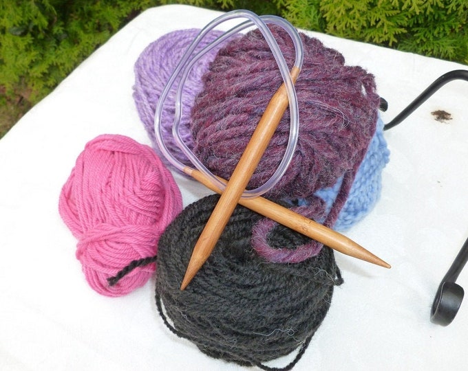 16 inch Bamboo Circular Knitting Needles (0-10, 10.5  & 11, 13 and 15)