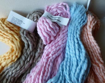 Handspun 100% Cotton Chunky by Saco River Dyehouse Yarn