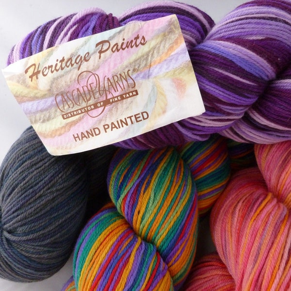 Heritage Paints by Cascade  Sock Weight