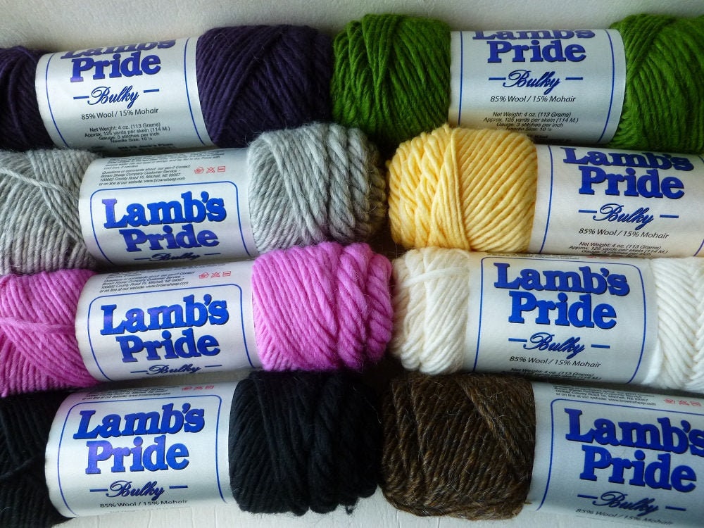 Brown Sheep Lamb's Pride Worsted Wool Yarn