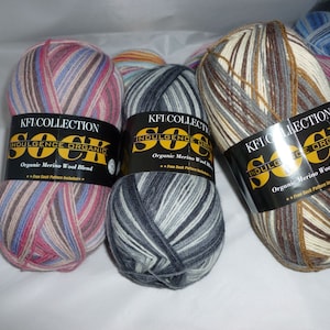 Indulgence Organic Sock by KFI Collection, 100 gm, Self Patterning