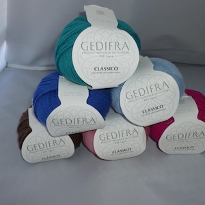 Classico by Gedifra Yarn, 100% Merino Wool