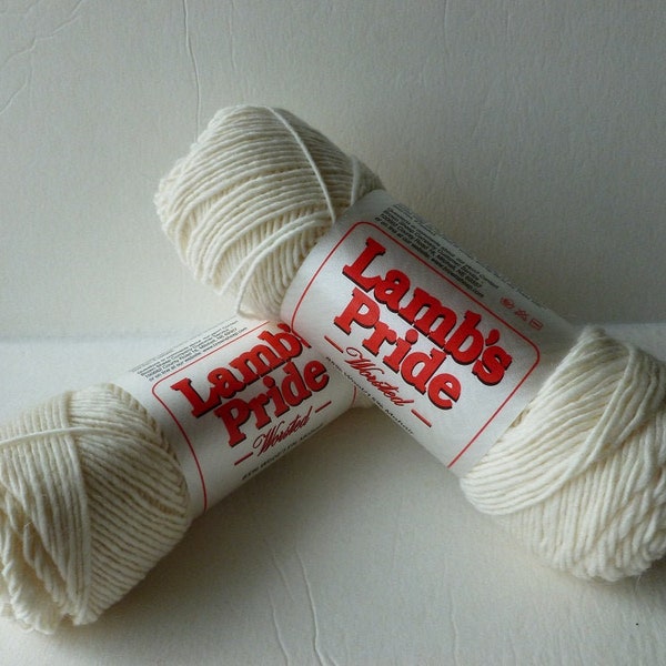 Cream Lamb's Pride Worsted  - Seconds -by Brown Sheep Company