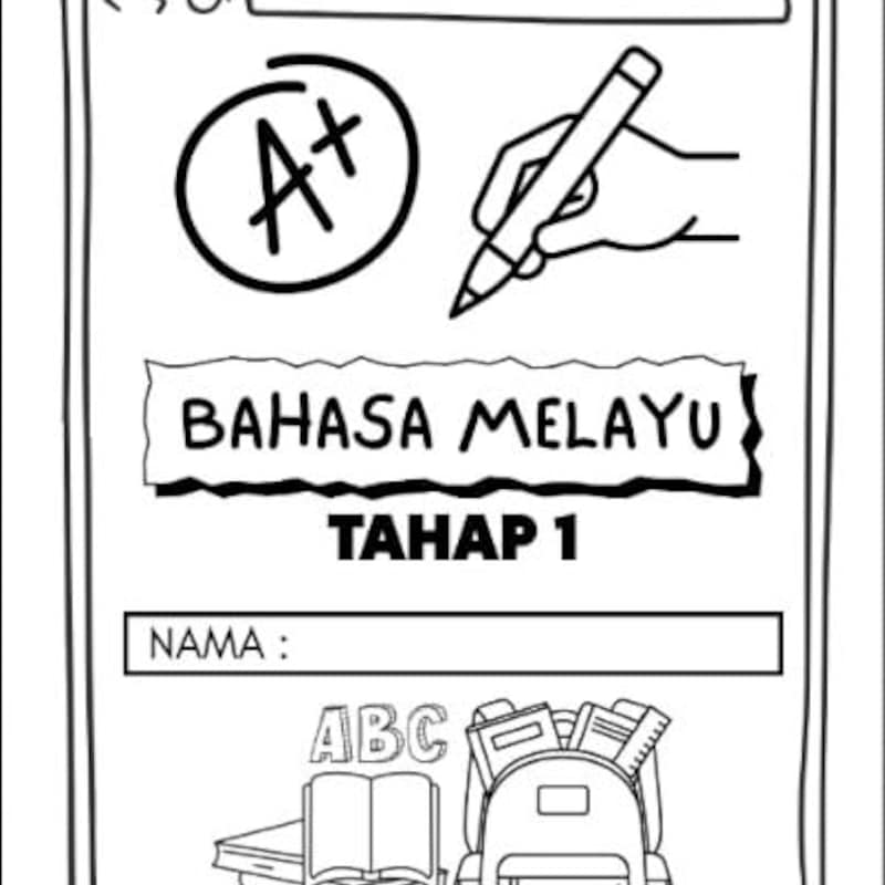 Basic Bahasa Worksheet Bahasa Learning - Etsy UK