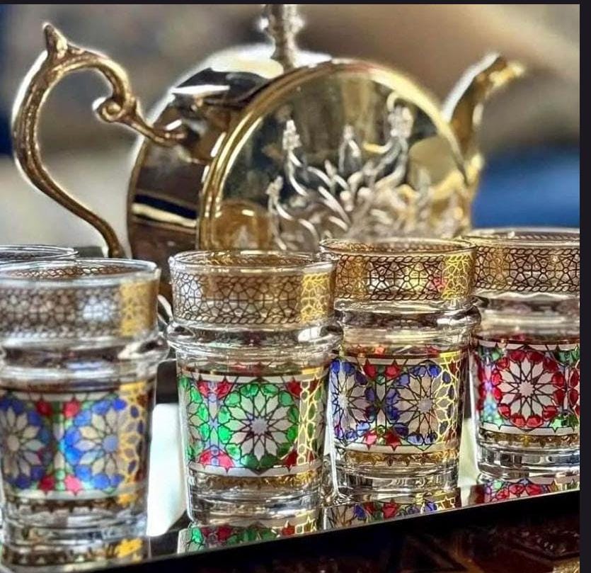 Moroccan tea set - Etsy 日本