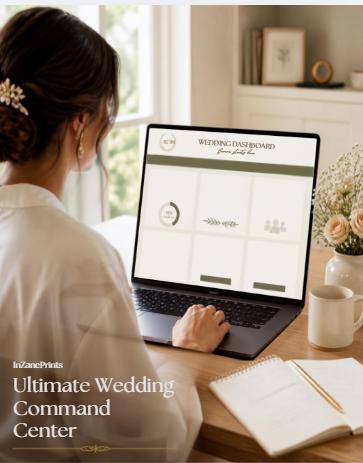 Ultimate Wedding Planner Spreadsheet, Budget Tracker, Guest List, Seating Chart (Digital Download)