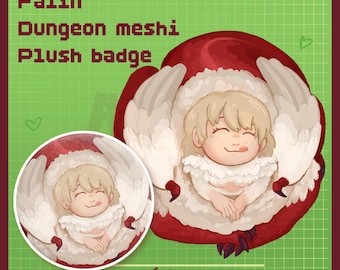 DUNGEON MESHI 2,5 inch Falin pluche badge