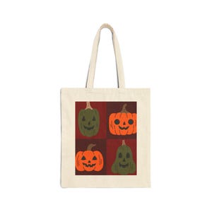 Sac fourre-tout pour champ de citrouilles