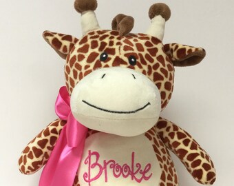 Brooke - READY TO SHIP - Plush Giraffe Stuffed Animal