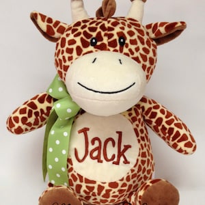 Personalized Plush Giraffe Stuffed Animal