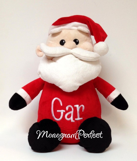 santa cuddly toy