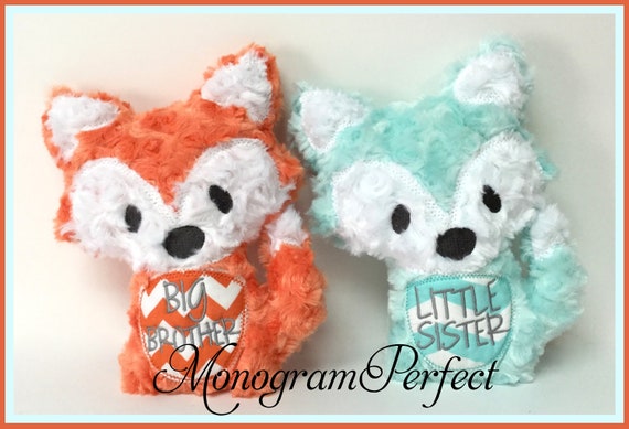 兄妹キツネぬいぐるみセット – 兄弟ギフトセット - Etsy 日本