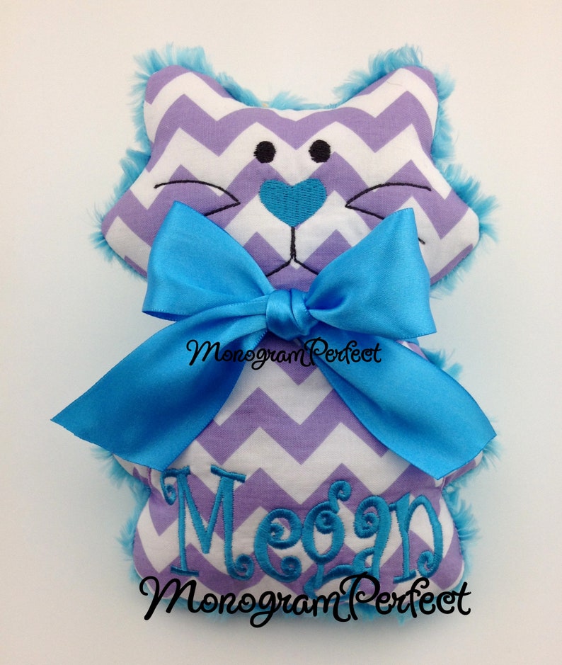 Personalized Soft Cuddly Kitty Soft Toy Etsy