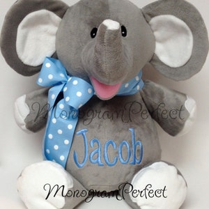 Personalized 16&quot; Plush Elephant Stuffed Animal