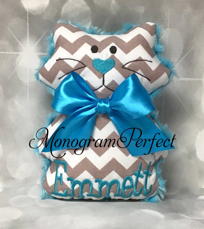 Personalized Soft Cuddly Kitty Soft Toy Etsy