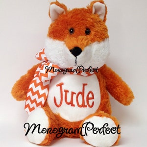 Personalized 16&quot; Plush Fox Stuffed Animal