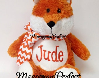 Personalized 16" Plush Fox Stuffed Animal