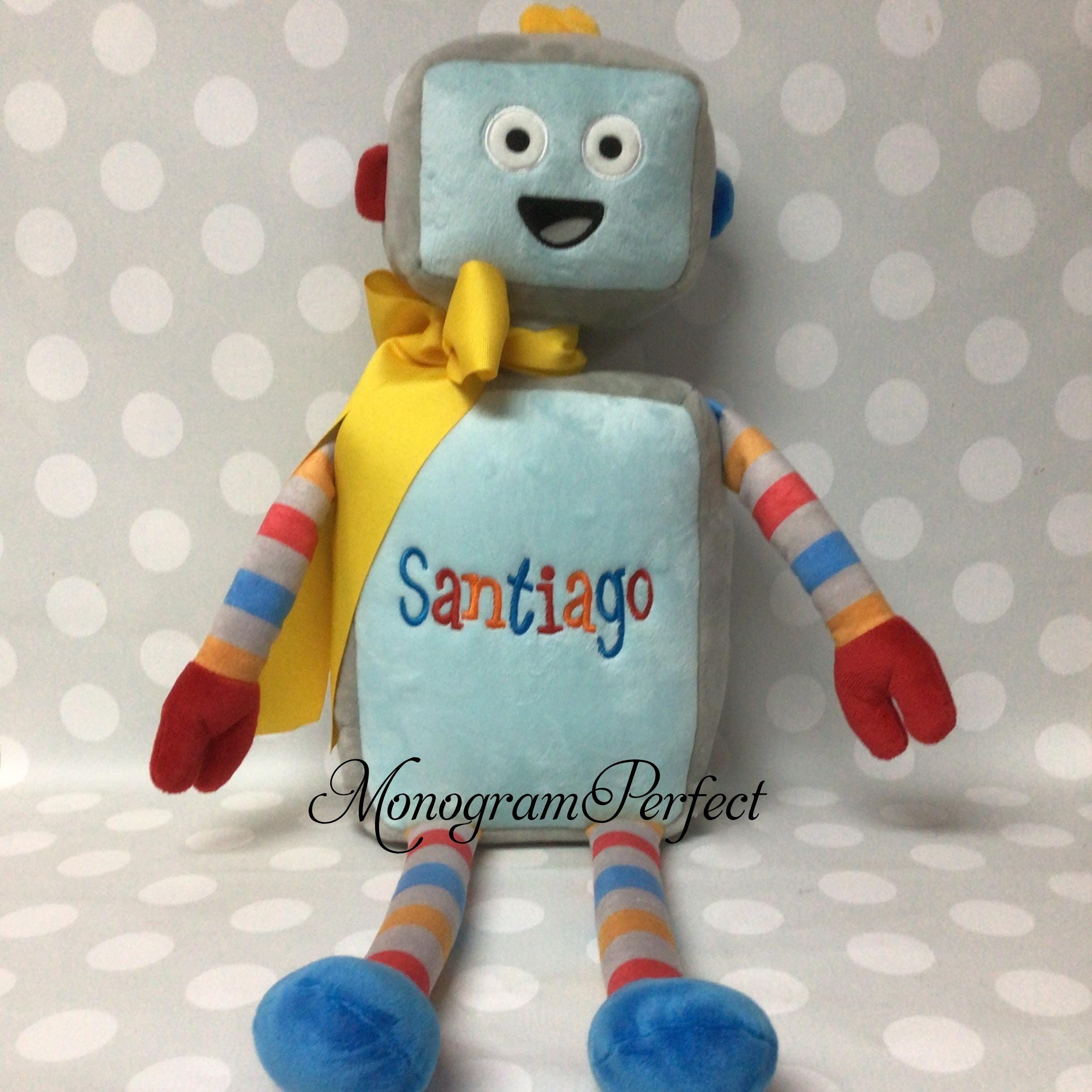 パーソナライズされたロボットぬいぐるみ、ソフトトイ - Etsy 日本
