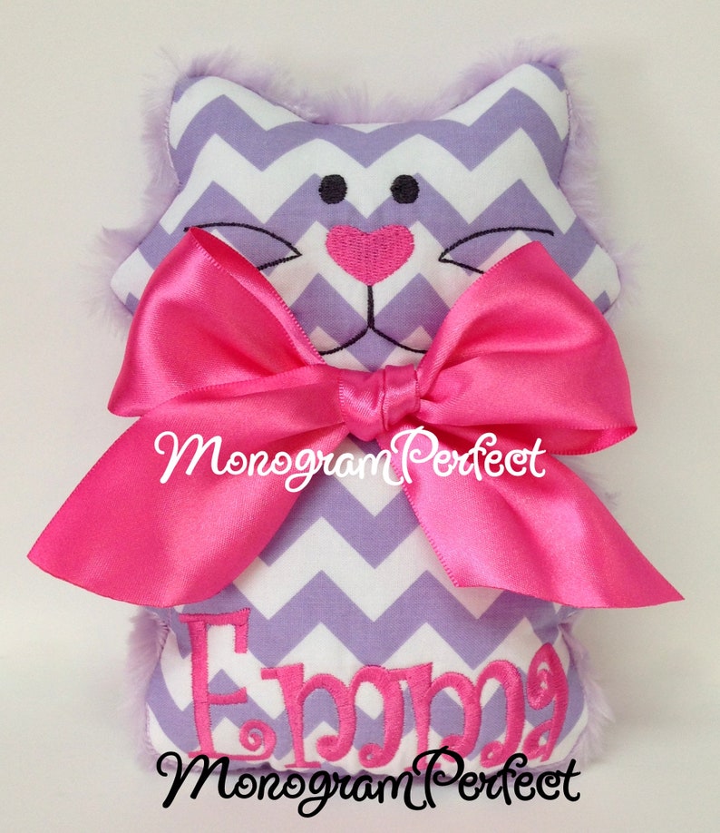 Personalized Soft Cuddly Kitty Soft Toy Etsy