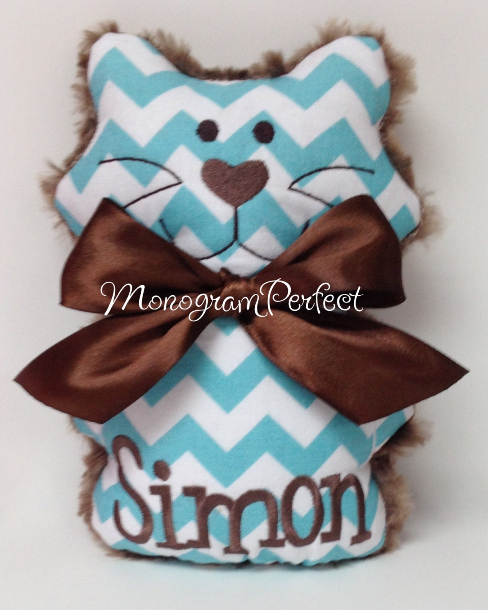 Personalized Soft Cuddly Kitty Soft Toy Etsy