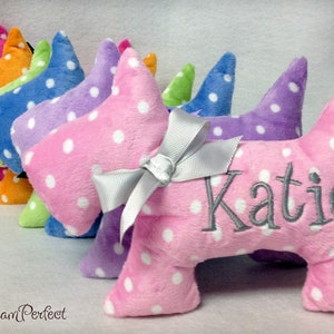 Gepersonaliseerde pluche Scotty Dog-knuffel