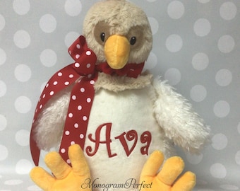 Personalized Chicken Stuffed Animal Soft Toy - 12"