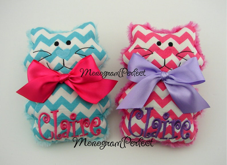 Personalized Soft Cuddly Kitty Soft Toy Etsy